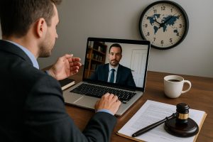 Coordinating Legal Aid Across Time Zones